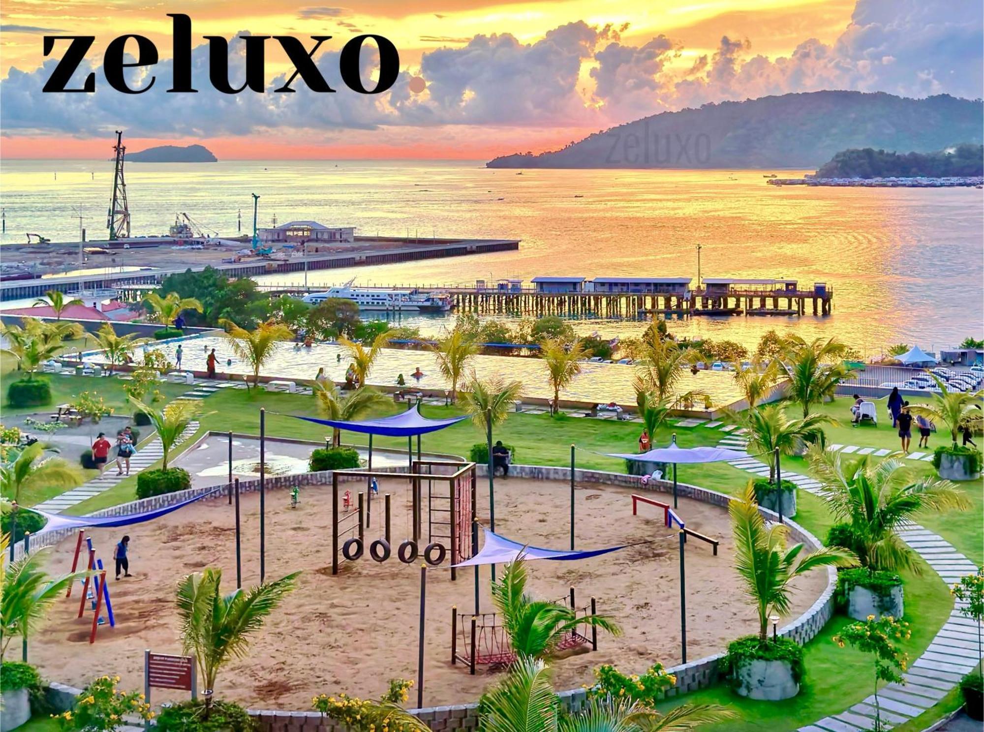 #6 Jesselton Quay City Pads Seaview By Zeluxo Kota Kinabalu Exterior foto