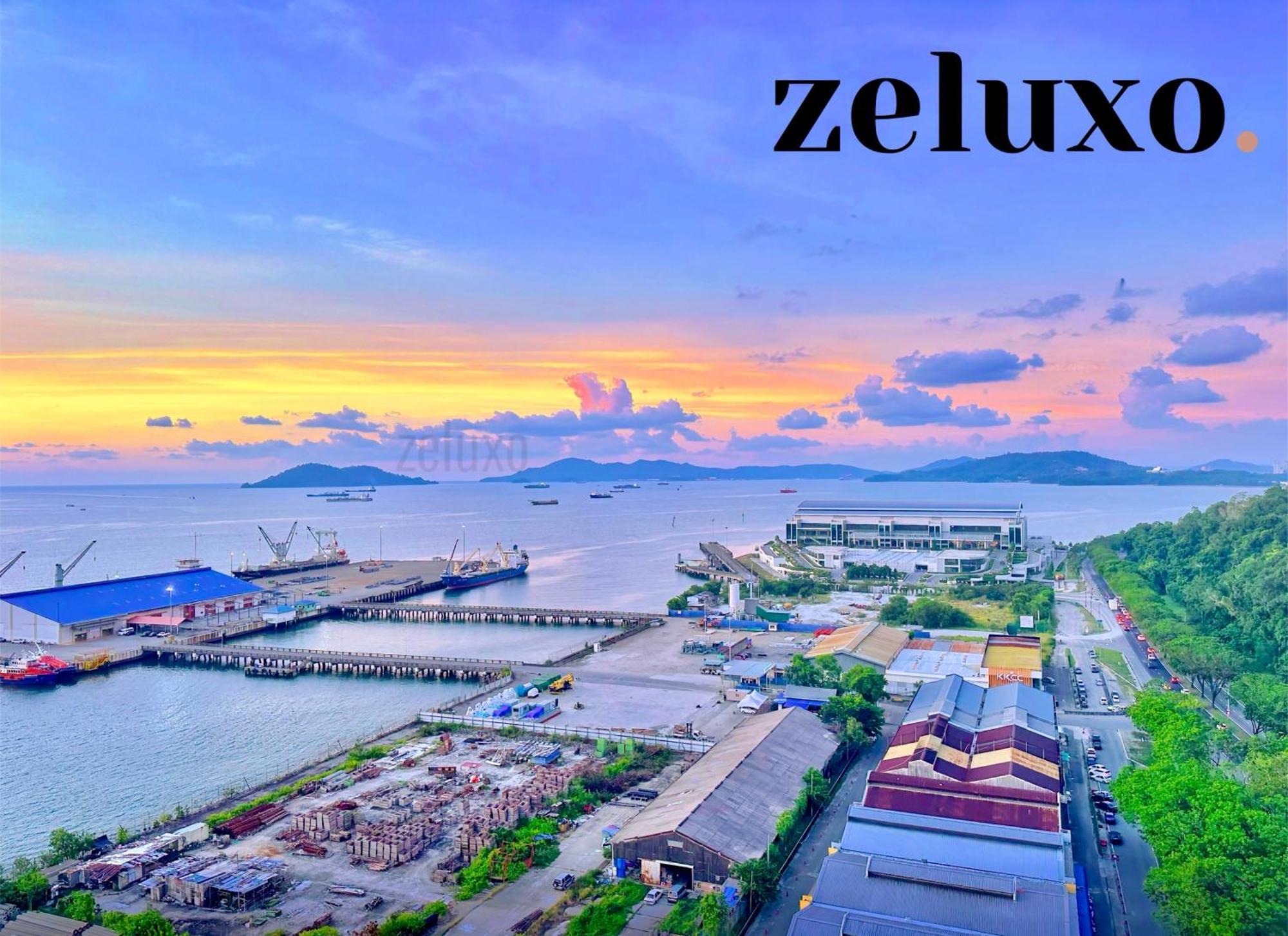 #6 Jesselton Quay City Pads Seaview By Zeluxo Kota Kinabalu Exterior foto