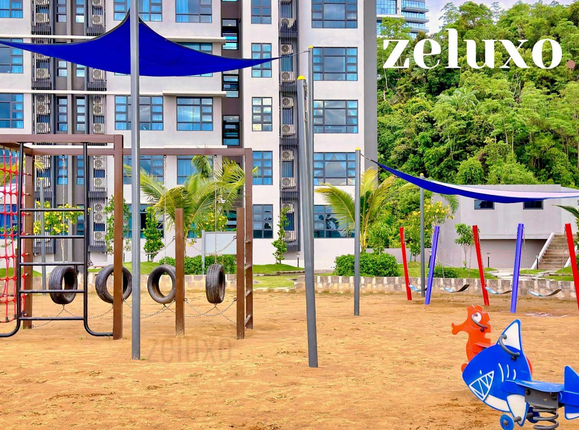 #6 Jesselton Quay City Pads Seaview By Zeluxo Kota Kinabalu Exterior foto