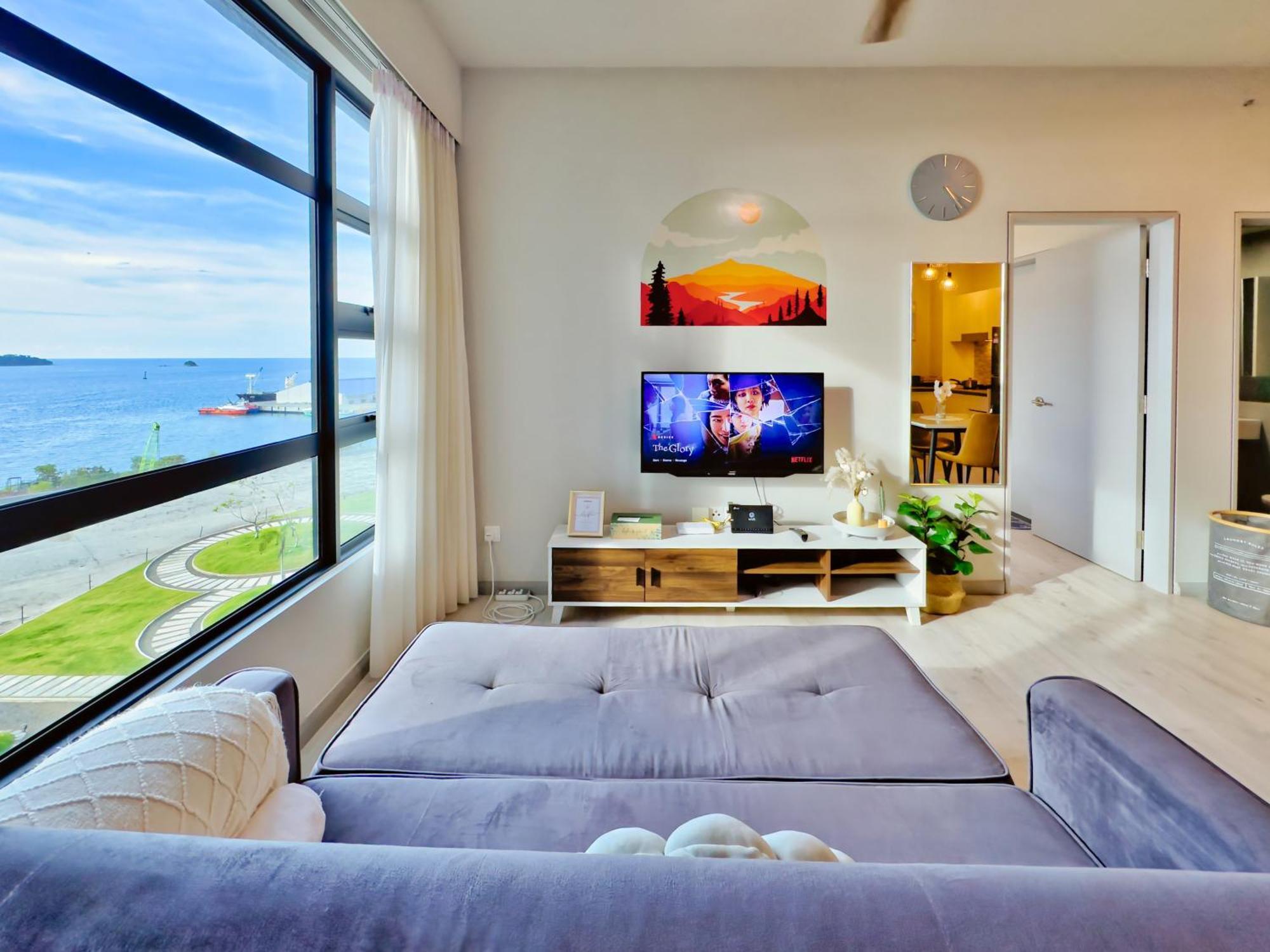 #6 Jesselton Quay City Pads Seaview By Zeluxo Kota Kinabalu Exterior foto
