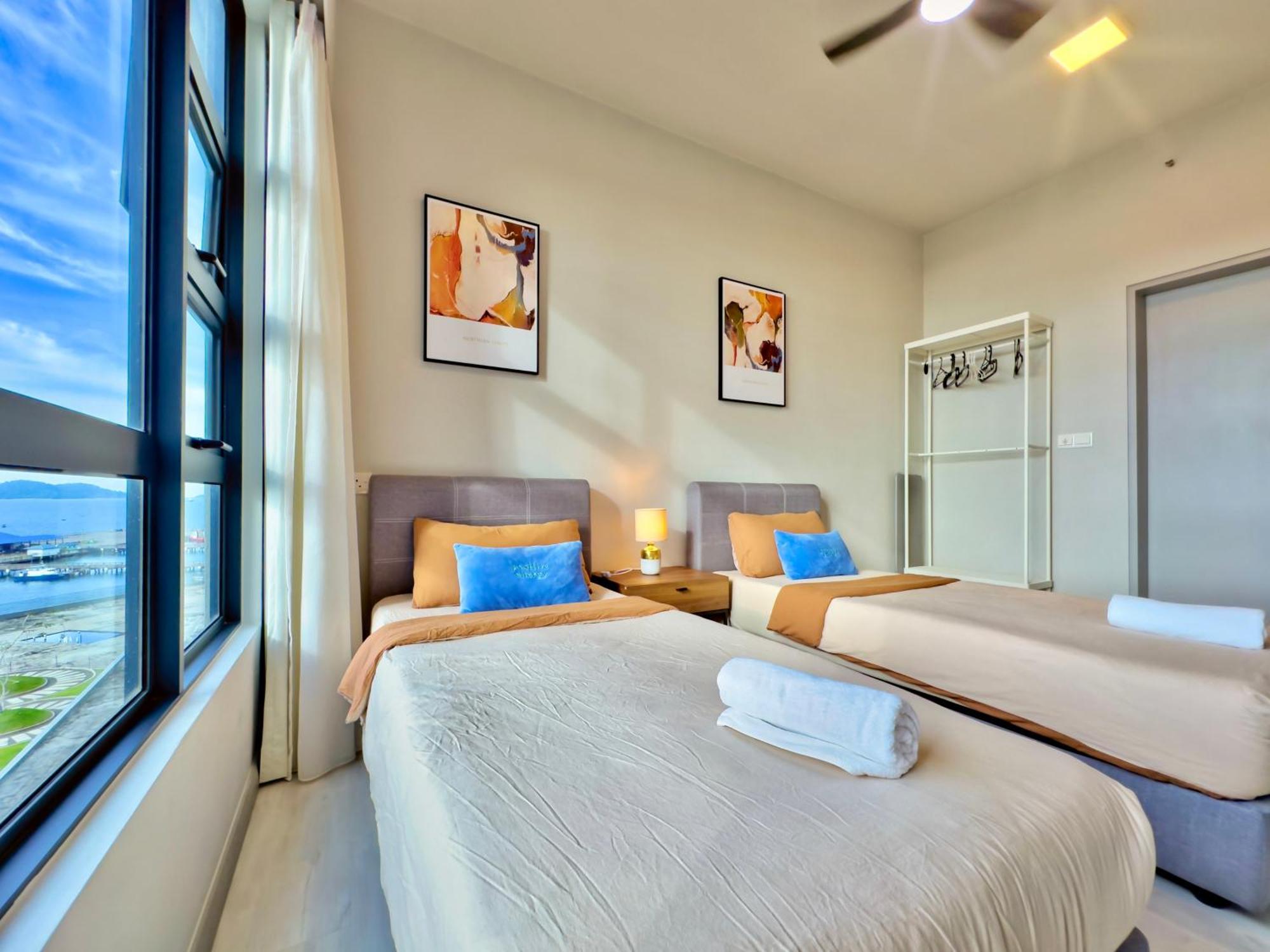 #6 Jesselton Quay City Pads Seaview By Zeluxo Kota Kinabalu Exterior foto